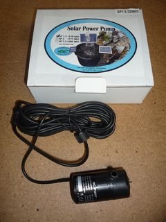 Solar pump maintenance SP1.5
