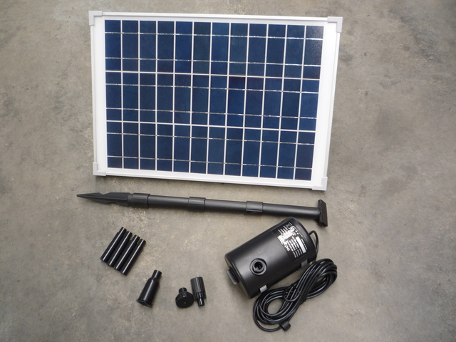 Solar Panel & Pump 20W