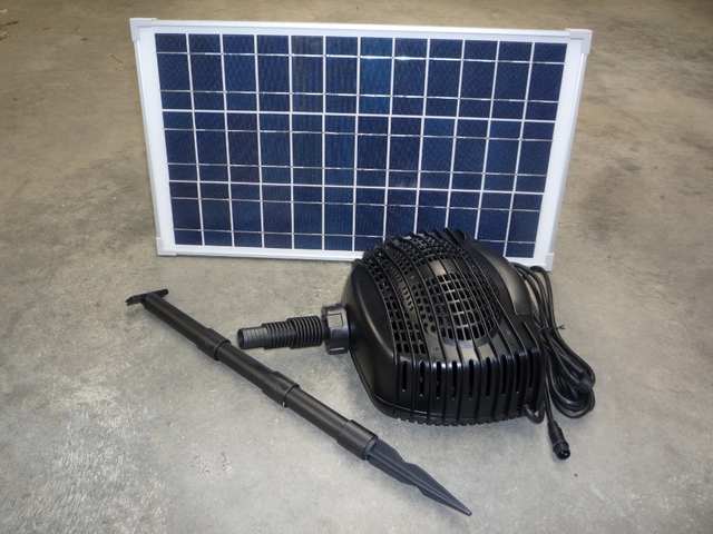 Solar Panel & Pump 25W