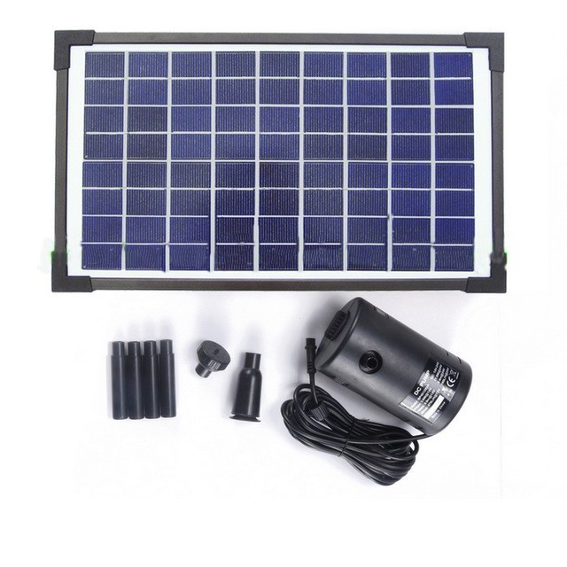 Solar Panel & Pump 8W